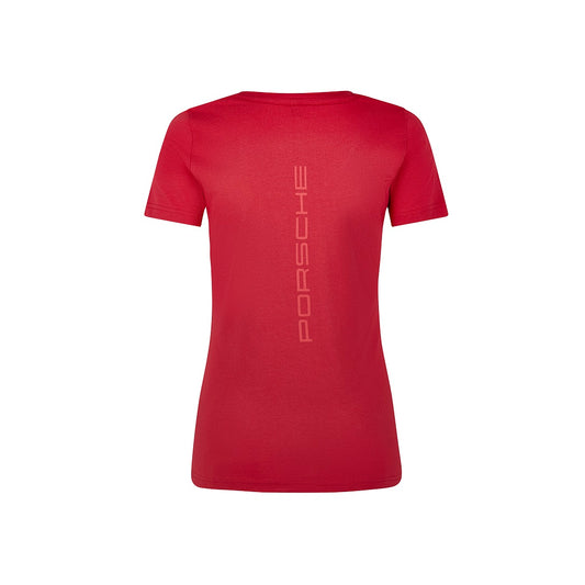 PORSCHE FW Tee Red Lady