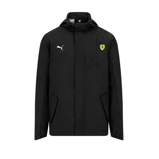 Scuderia Ferrari FW Mens Rainjacket Black