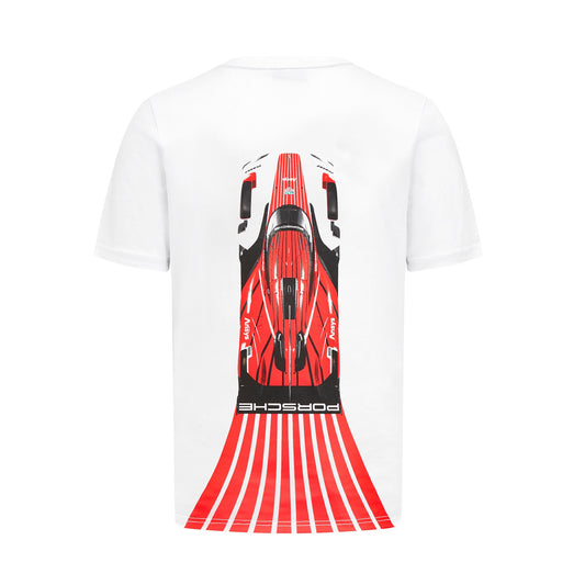 PORSCHE PENSKE FW Car Graphic Tee White