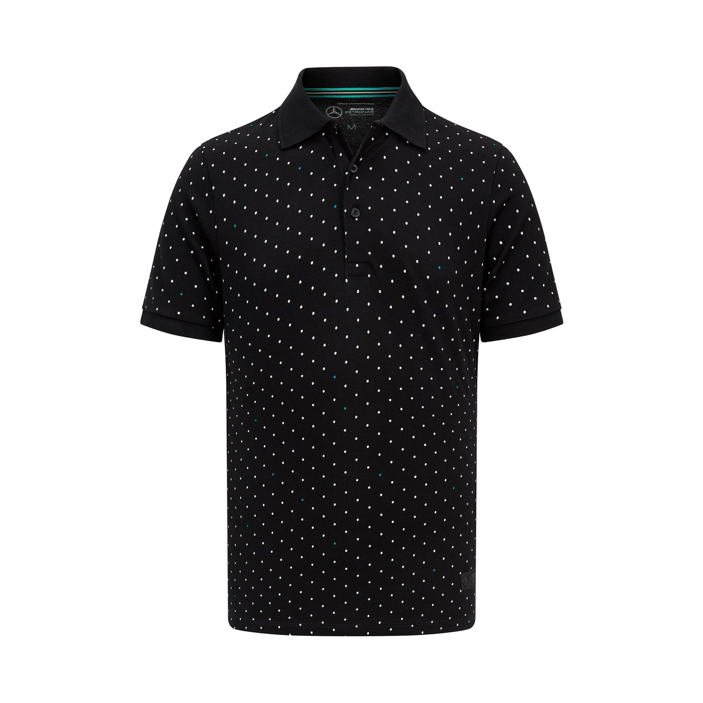Mercedes FW Polka Dot Polo Man
