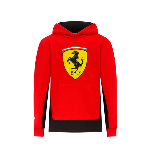 Scuderia Ferrari FW Shield Hoody Red Kid