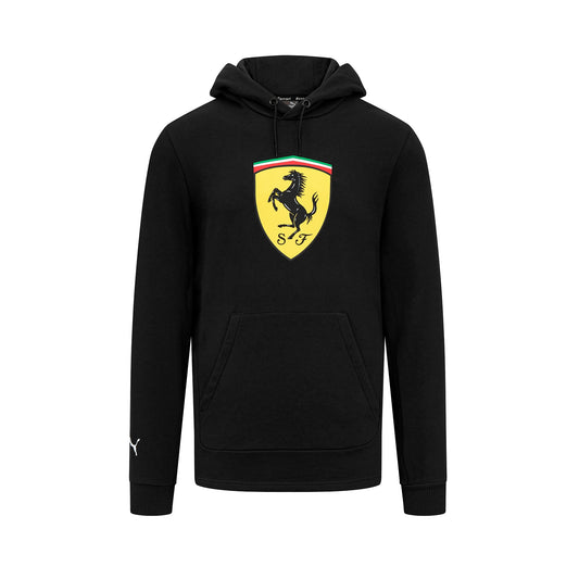 Scuderia Ferrari FW Mens Shield Hoody Black