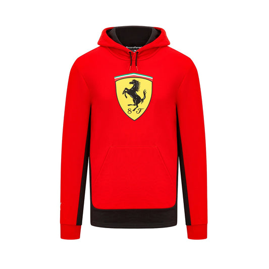 Scuderia Ferrari FW Mens Shield Hoody Red