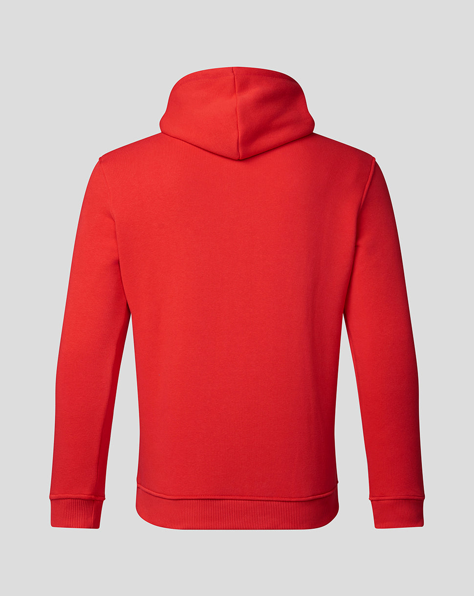 Red Bull Racing Core Overhead Hoodie Flame Scarlet Unisex
