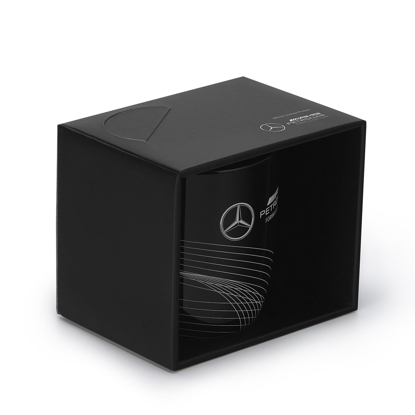 Mercedes FW Logo Mug Black