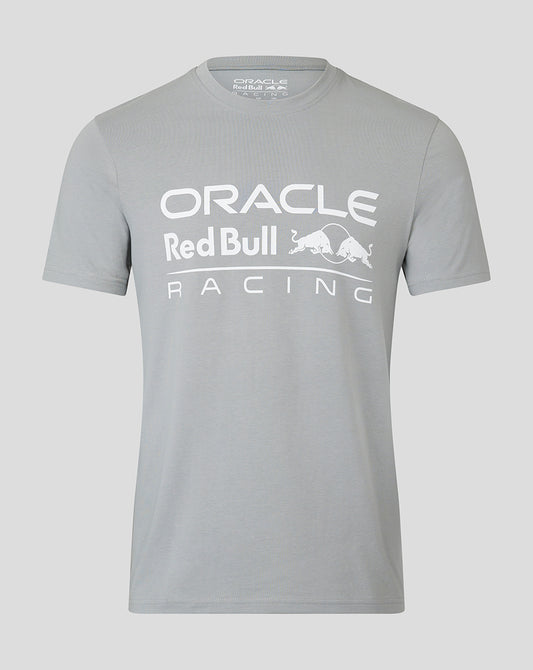 Red Bull Racing Core Tee Large Front Logo Grey Unisex