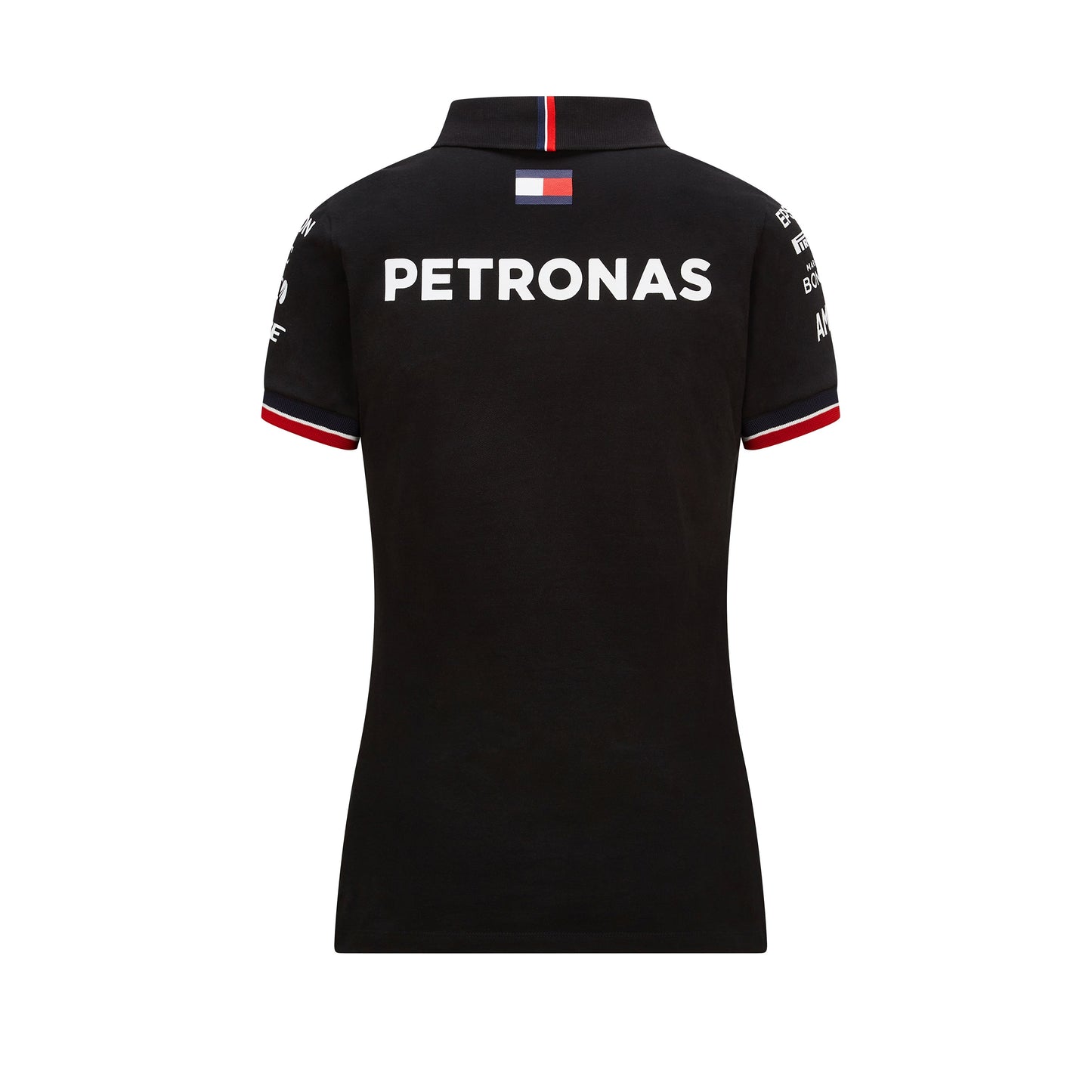 Mercedes Team Poloshirt Black Lady