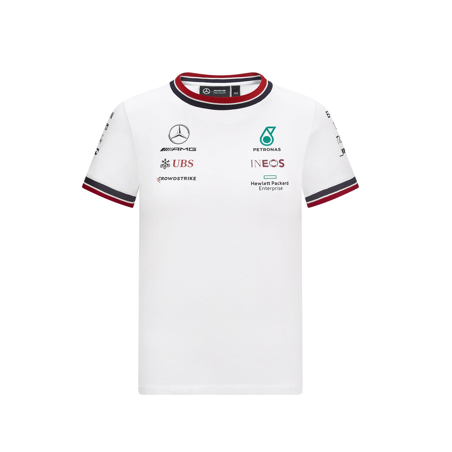 Mercedes Team Tee White Kid