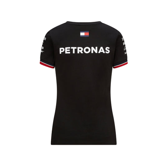 Mercedes Team Tee Black Lady