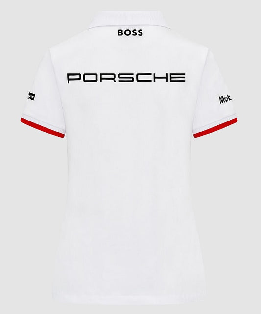 PORSCHE RP Team Polo White Lady