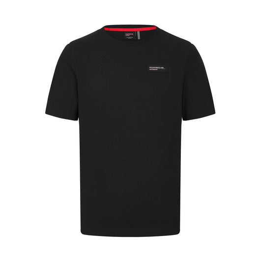 PORSCHE FW LOGO TEE BLACK