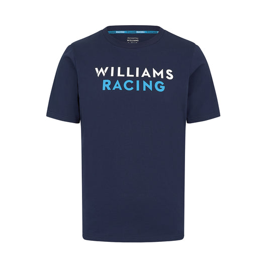 WILLIAMS RACING FW MENS LOGO TEE NAVY