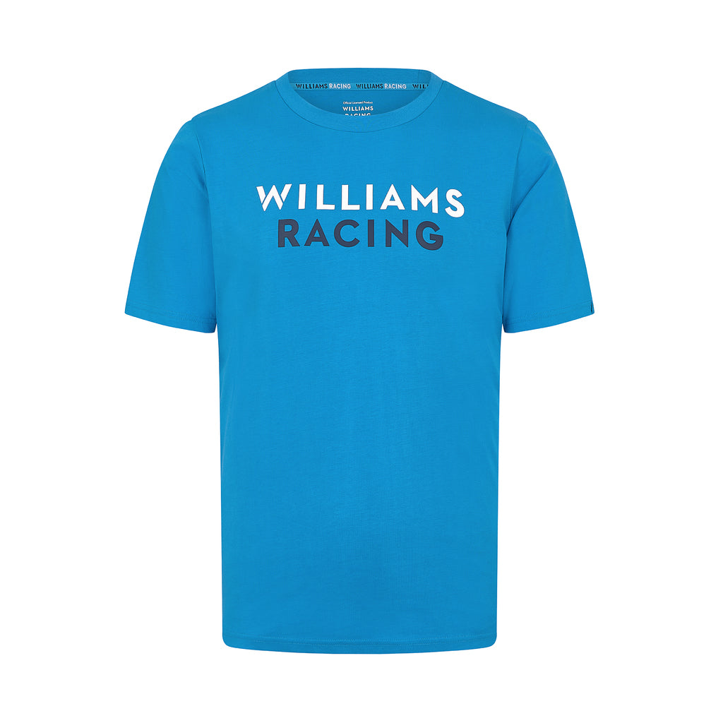 WILLIAMS RACING FW MENS LOGO TEE ELECTRIC BLUE