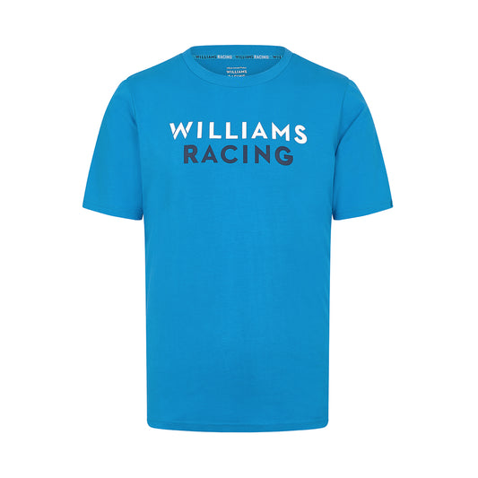 WILLIAMS RACING FW MENS LOGO TEE ELECTRIC BLUE