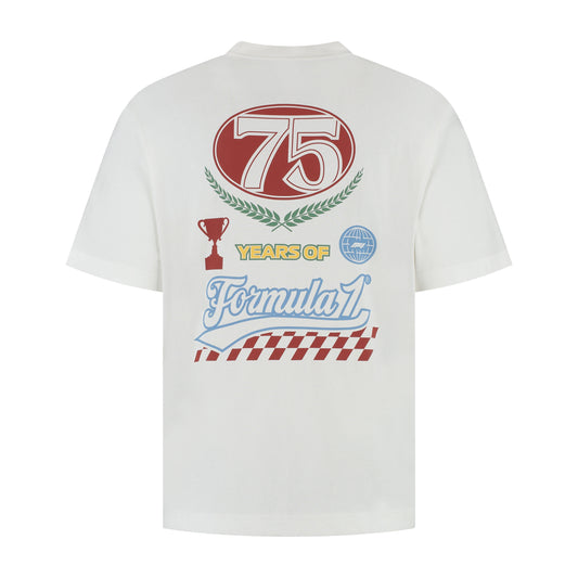F1 FW LEGACY GRAPHIC TEE WHITE