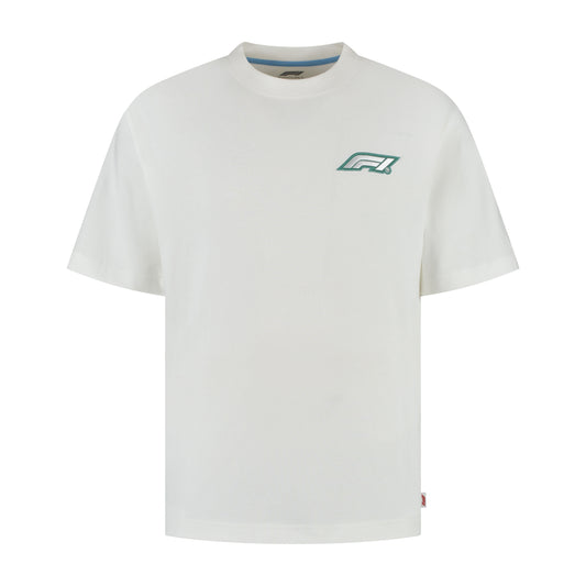 F1 FW LEGACY GRAPHIC TEE WHITE
