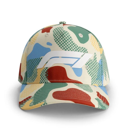 F1 FW CAMO BASEBALL CAP CREAM