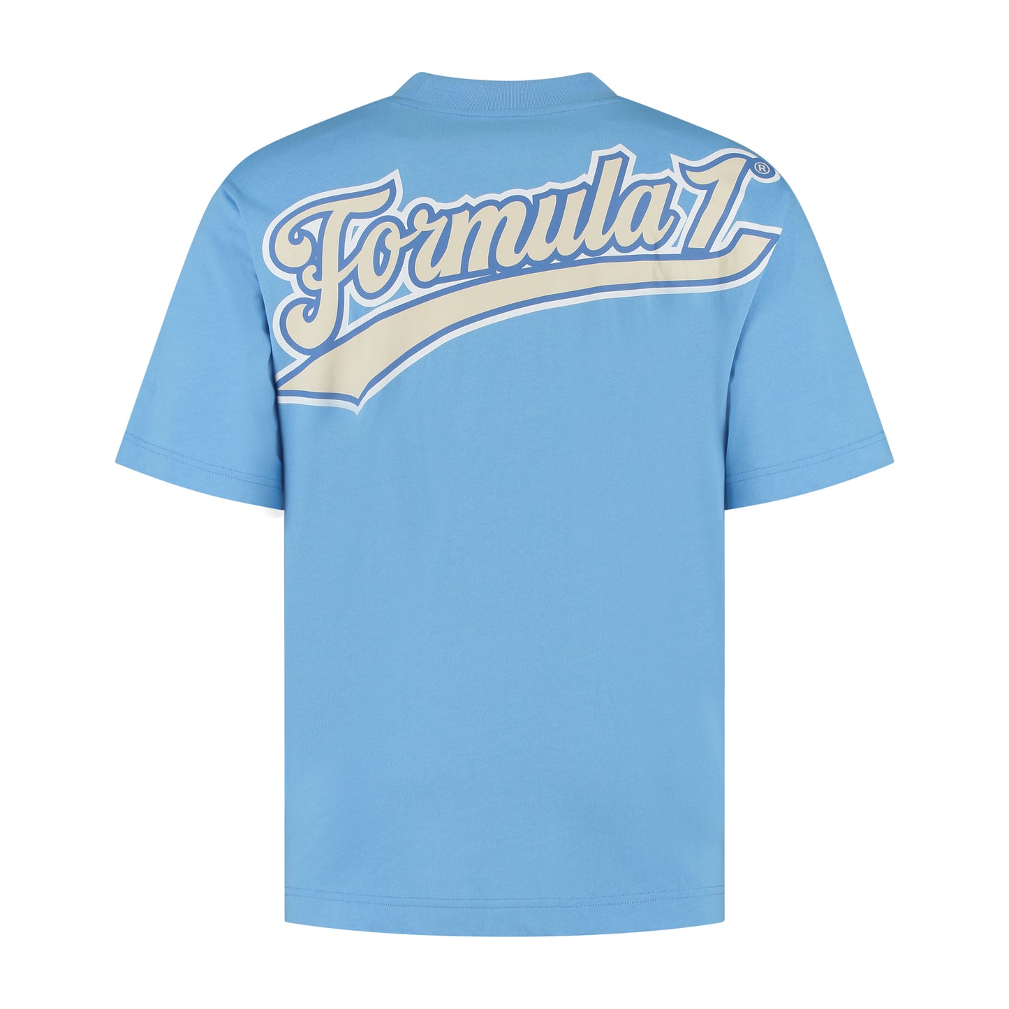 F1 FW HERITAGE LOGO TEE BLUE