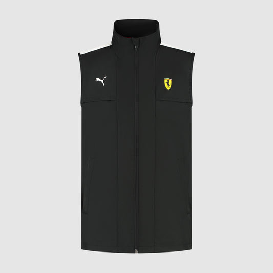 SCUDERIA FERRARI FW GILET BLACK