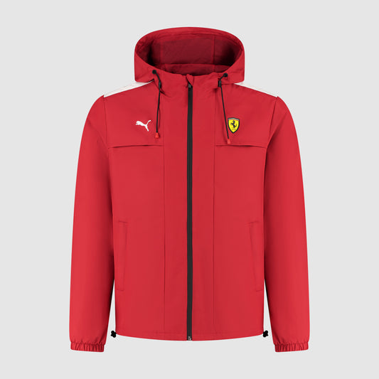 SCUDERIA FERRARI FW RAINJACKET DARK CHERRY