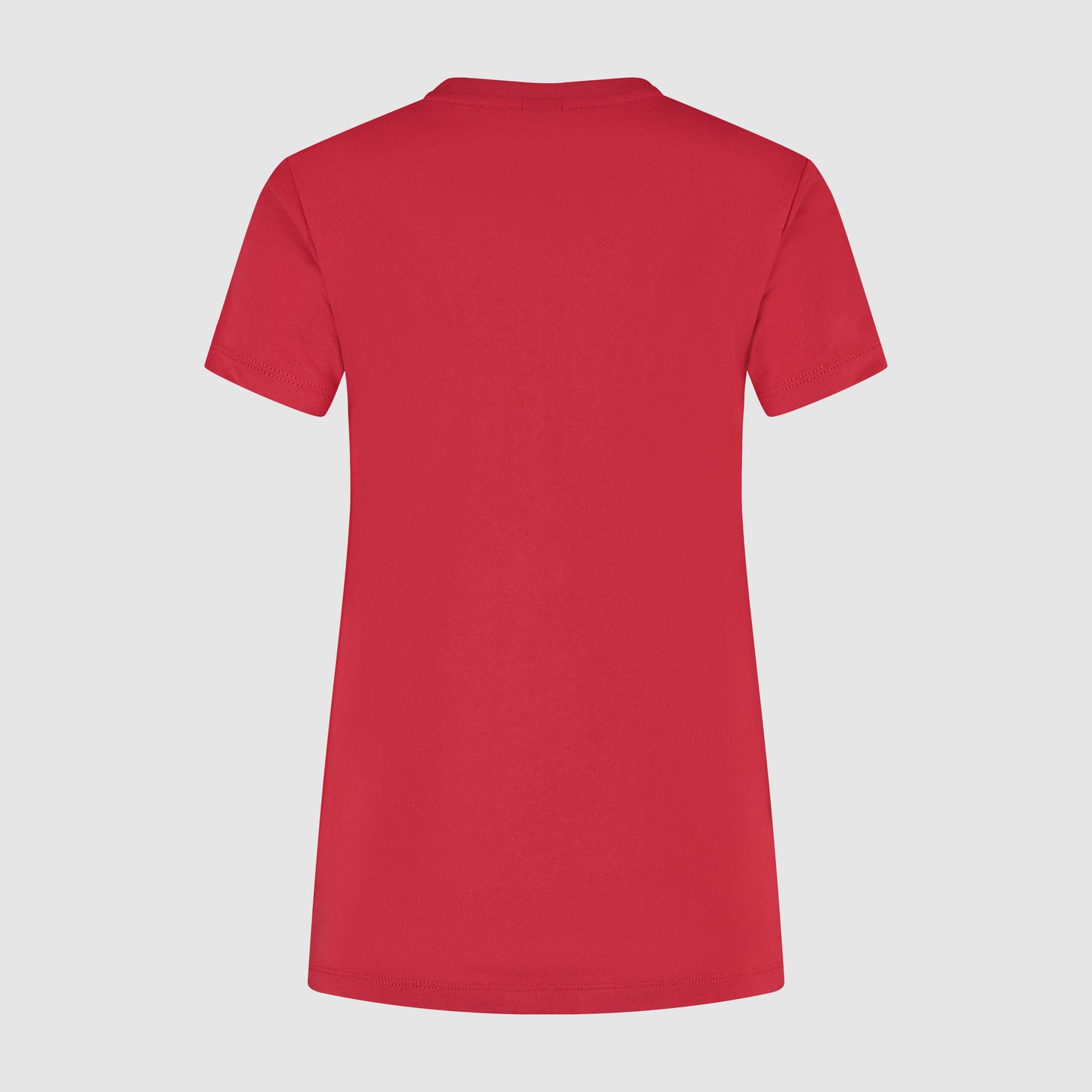 SCUDERIA FERRARI FW LARGE SHIELD TEE DARK CHERRY Lady