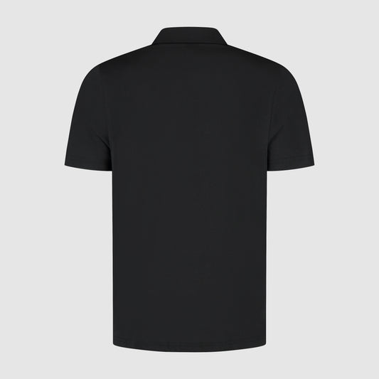SCUDERIA FERRARI FW MENS POLO BLACK