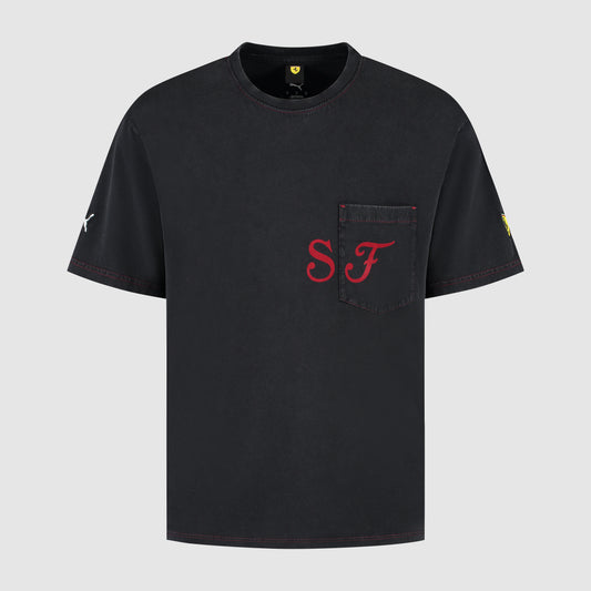 SCUDERIA FERRARI FW GRAPHIC TEE BLACK
