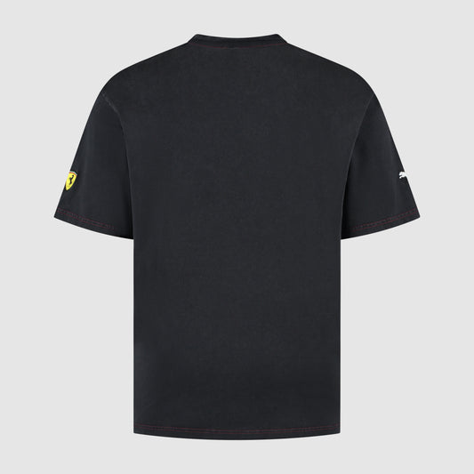 SCUDERIA FERRARI FW GRAPHIC TEE BLACK