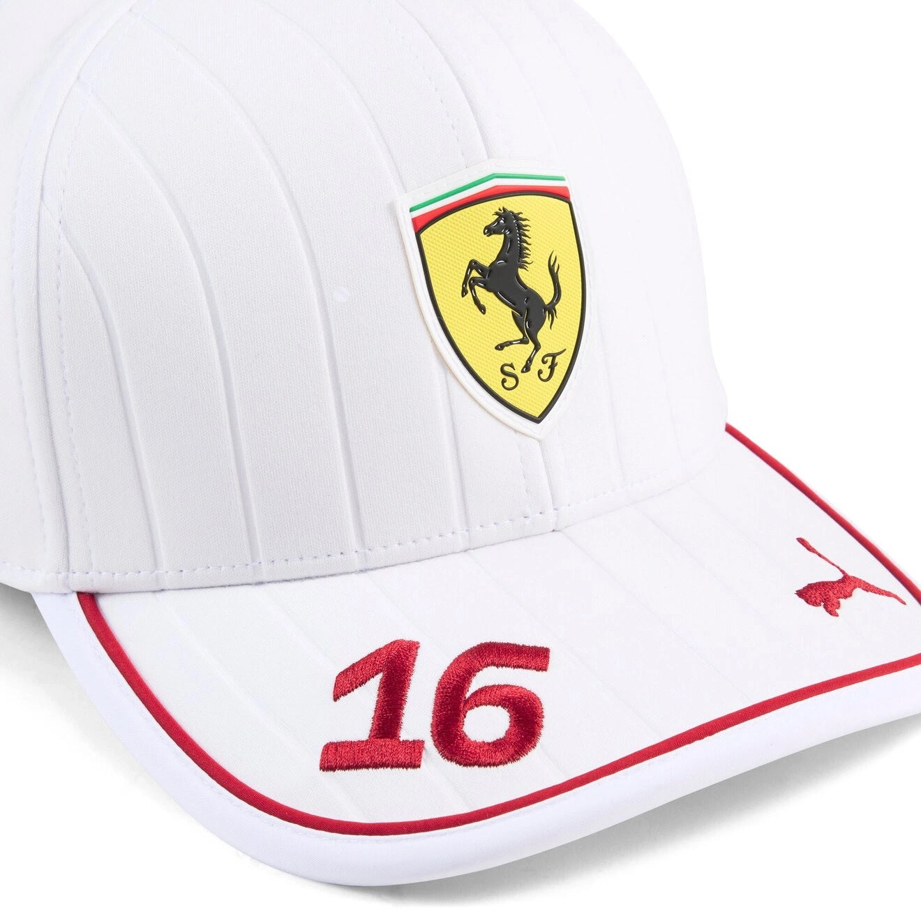 SCUDERIA FERRARI RP CAP WHITE LECLERC