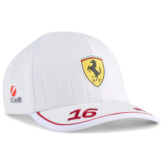 SCUDERIA FERRARI RP CAP WHITE LECLERC
