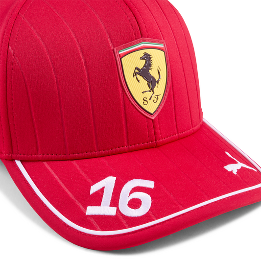 SCUDERIA FERRARI RP CAP DARK CHERRY LECLERC