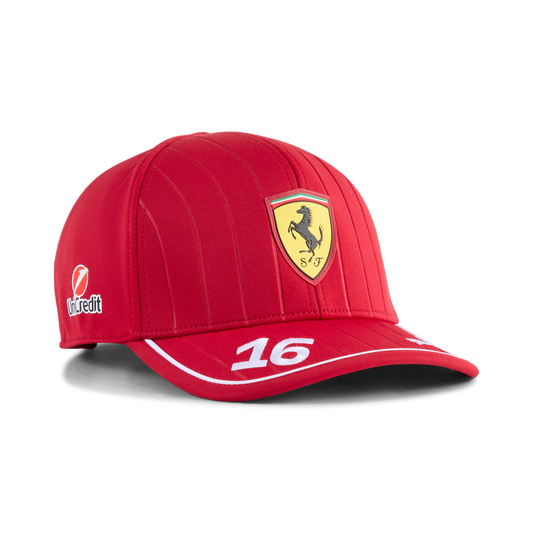 SCUDERIA FERRARI RP CAP DARK CHERRY LECLERC
