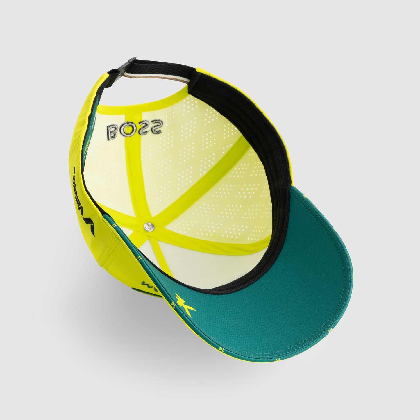 ASTON MARTIN F1 RP ALONSO TEAM CAP LIME