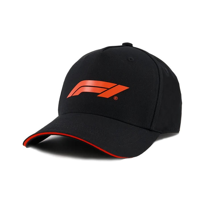 F1 FW SMALL LOGO CAP BLACK