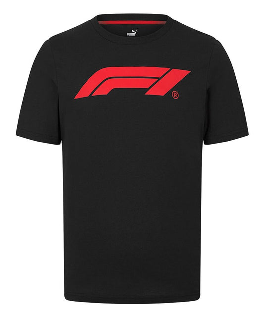 F1 ESS MENS LOGO TEE BLACK
