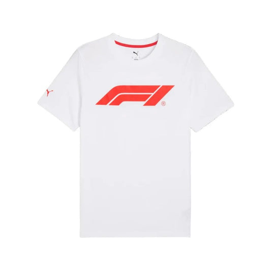 F1 ESS MENS LOGO TEE WHITE