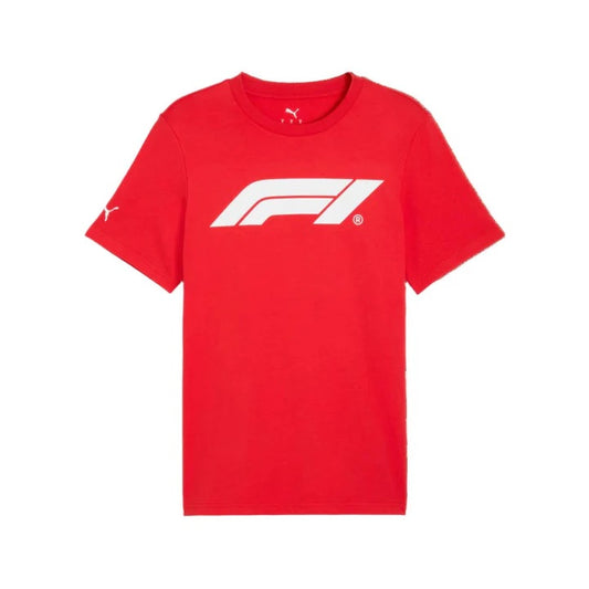 F1 ESS MENS LOGO TEE RED