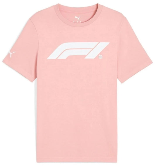 F1 ESS MENS LOGO TEE PINK FRUIT