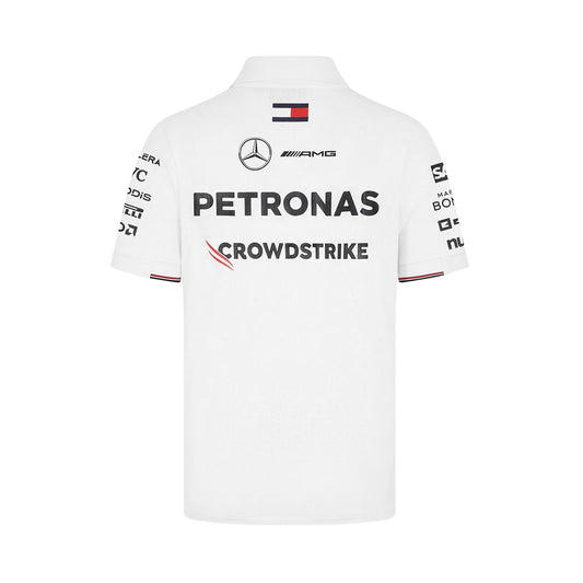 Mercedes Team Poloshirt Man White