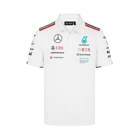 Mercedes Team Poloshirt Man White