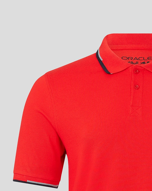 Red Bull Racing Core Polo Flame Scarlet Unisex