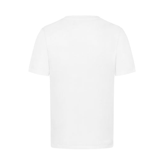 Mercedes FW Mens Large Logo Tee White