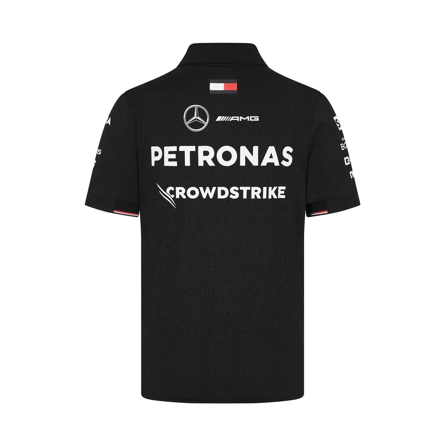 Mercedes Team Poloshirt Black Lady