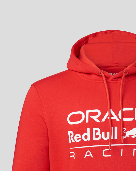Red Bull Racing Core Overhead Hoodie Flame Scarlet Unisex