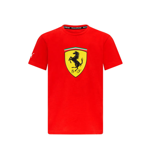 Scuderia Ferrari FW Large Field Tee Red Kid