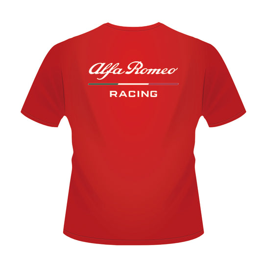Alfa Romeo Front Logo Tee Red Man