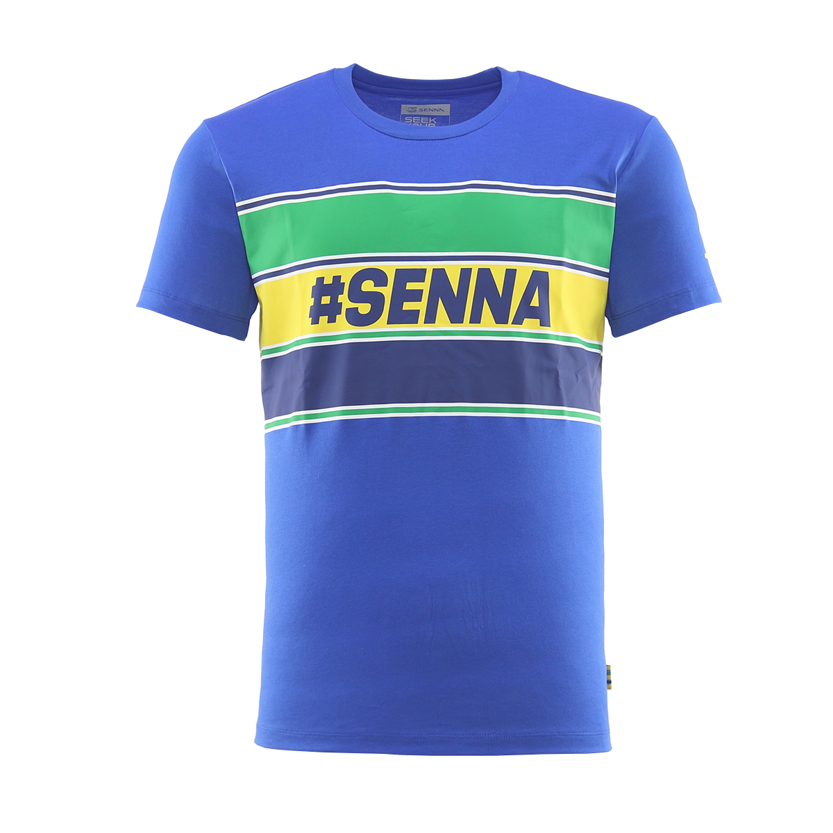 #SENNA COTTON TEE MENS BLUE