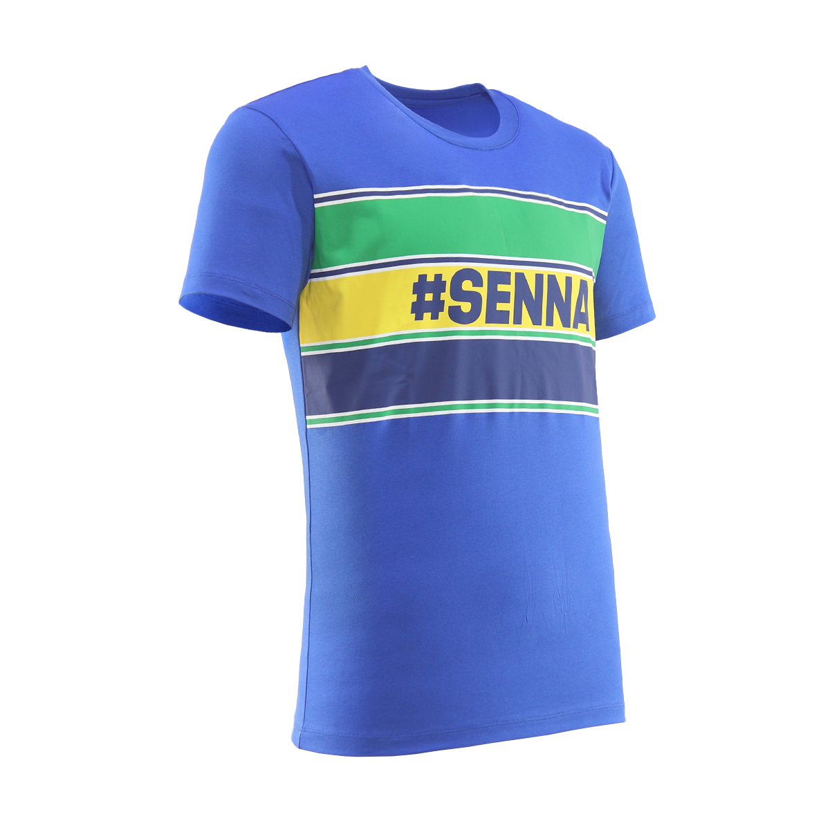 #SENNA COTTON TEE MENS BLUE