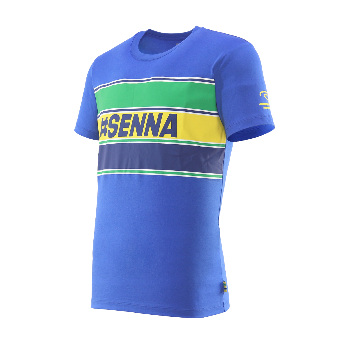 #SENNA COTTON TEE MENS BLUE