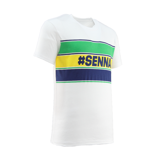 #SENNA COTTON TEE MENS WHITE